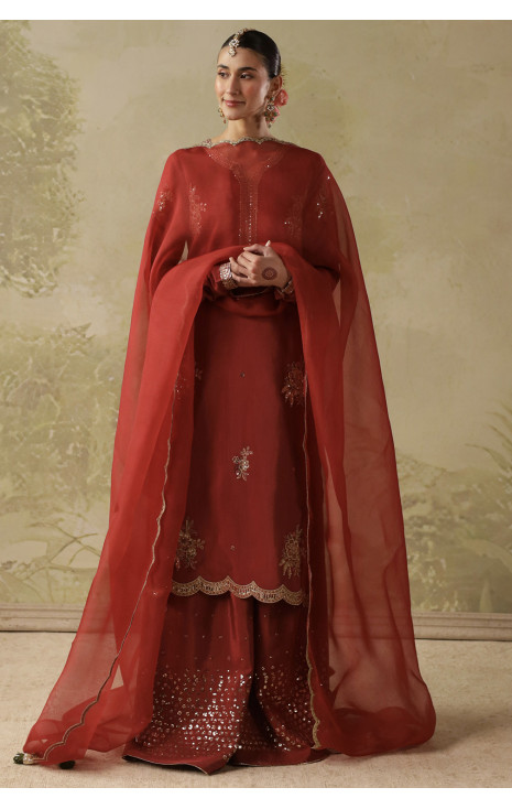 Vermillion Rust Outfit